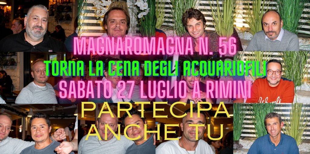 Il 56esimo MagnaRomagna sarà sabato 27 luglio a Rimini